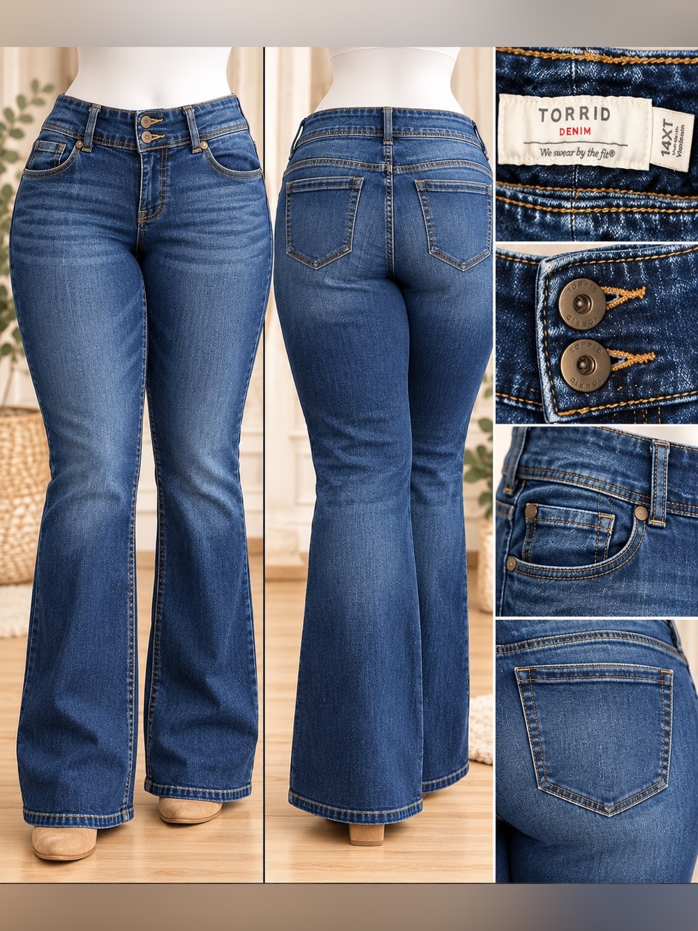 Torrid Denim Bootcut Jeans – Size 14 extra tall